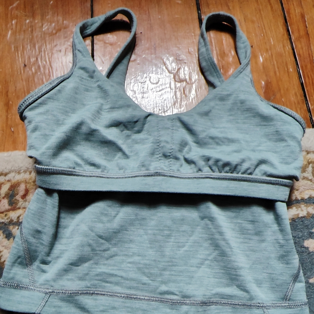 Set of Three Tank Tops in Blue, Yellow, and White - Picture 11 of 12